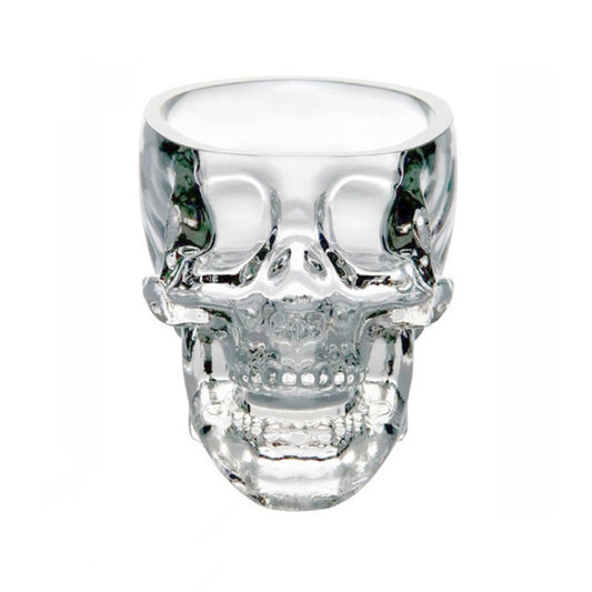 Crystal Skull Head Vodka Whiskey Shot Glass(Transparent) - Vacuum Thermoses & Cups by buy2fix | Online Shopping UK | buy2fix