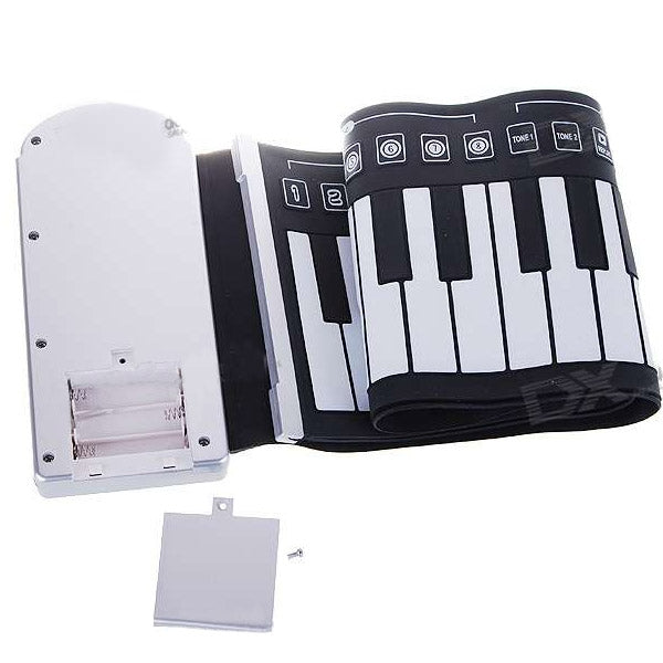 Portable Roll-up 49-Key Soft Keyboard Piano by buy2fix