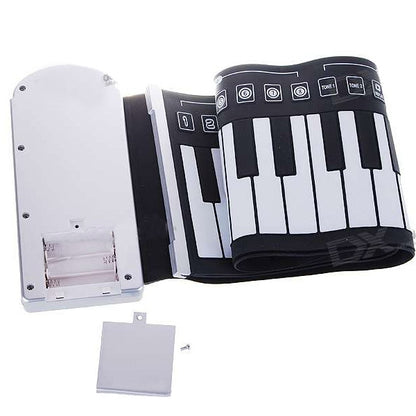 Portable Roll-up 49-Key Soft Keyboard Piano by buy2fix