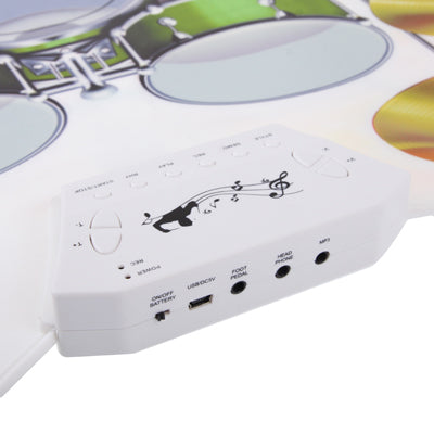 MD-1008 USB 2.0 MIDI Soft Roll-up Drum Kit, Size: 46 x 31cm by buy2fix