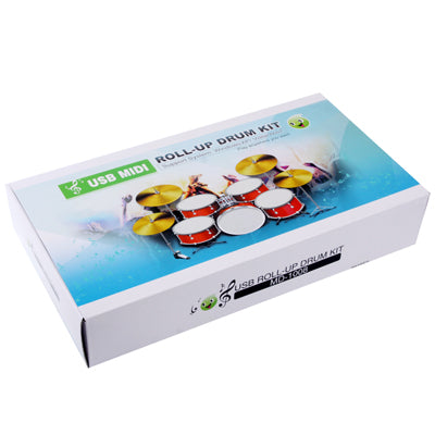 MD-1008 USB 2.0 MIDI Soft Roll-up Drum Kit, Size: 46 x 31cm by buy2fix
