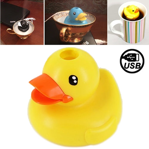 Lovely Duck Style USB Air Humidifier(Yellow)