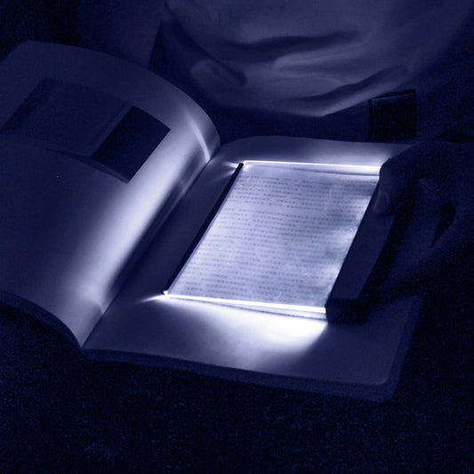Book Wedge Reading Night Light, 3 LED Bright Panel Travel Lamp - Night Lights by buy2fix | Online Shopping UK | buy2fix