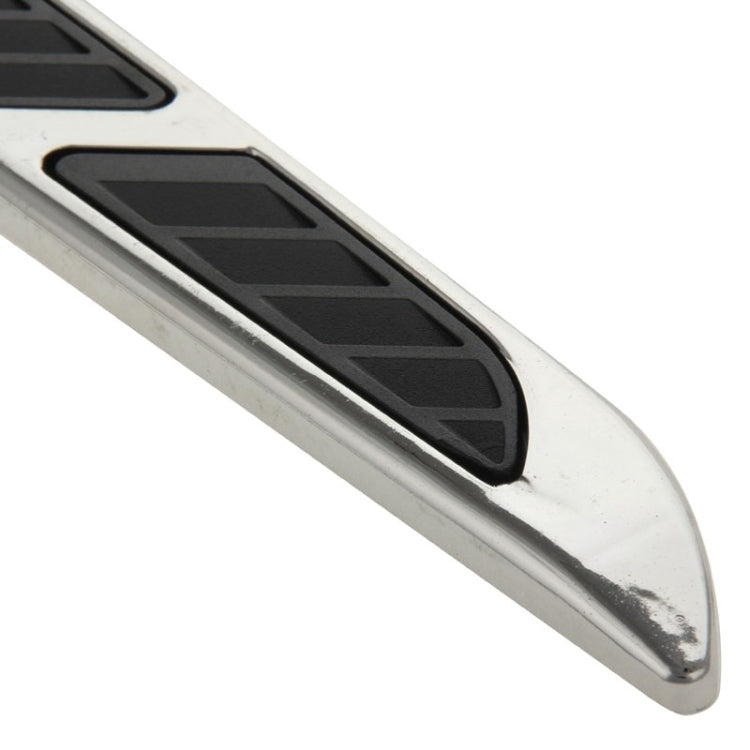 2 PCS Bonnet Air Flow Vent Fender Sticker for Car Decoration, Size: 36.5cm x 3.5cm x 1cm by buy2fix