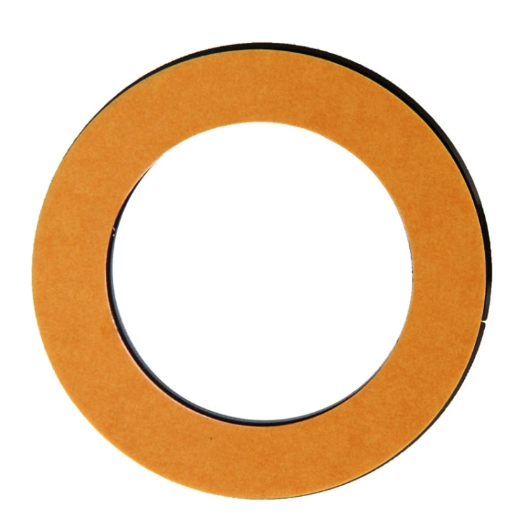 Fluorescent Aluminum Alloy Ignition Key Ring, Inside Diameter: 3.4cm(Black) by buy2fix