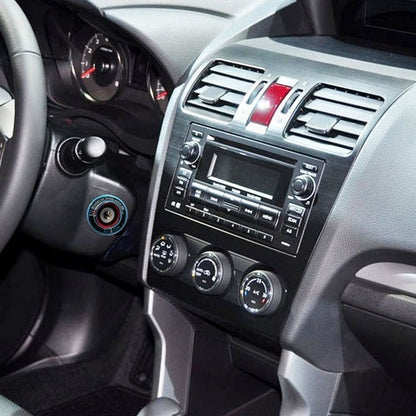 Fluorescent Aluminum Alloy Ignition Key Ring, Inside Diameter: 3.4cm(Black) by buy2fix