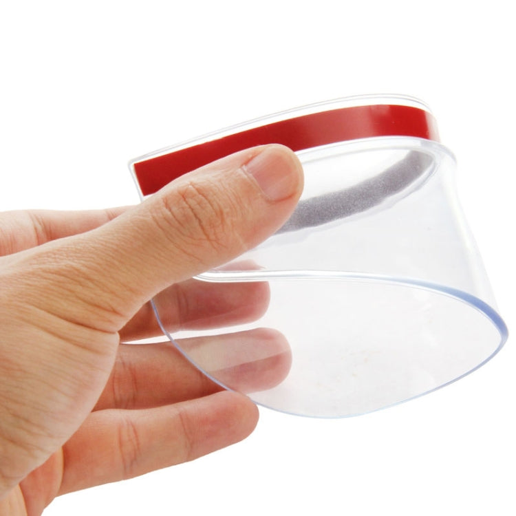 2 PCS Flexible Shielding Rain Board Sun Visor Shade Rearview Mirror for Car Rearview Mirrors(Transparent) by buy2fix