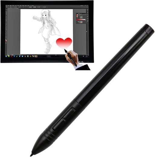 Huion P801 Rechargeable Digital Pen Stylus Mouse Digitizer Pen for Huion Graphics Tablet(Black) -  by HUION | Online Shopping UK | buy2fix