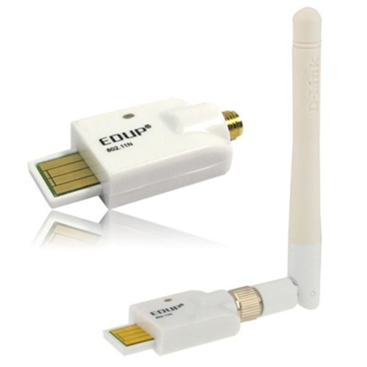 Mini High Power 802.11N 150M Wireless USB Adapter Card(White) by buy2fix