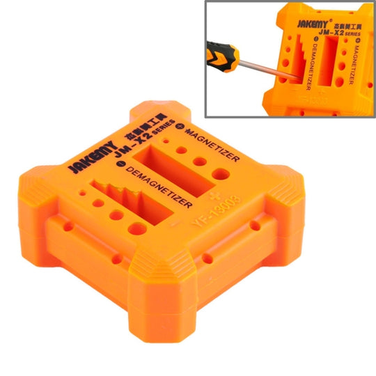 JAKEMY JM-X2 Magnetisierer/Entmagnetisierer mit Schraubendreherlöchern, Größe: Mittel