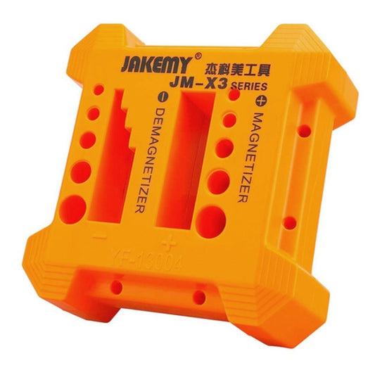 JAKEMY JM-X3 Magnetizer/Demagnetizer with Screwdriver Holes, Size: Large - Magnetizer Demagnetizer Tool by JAKEMY | Online Shopping UK | buy2fix