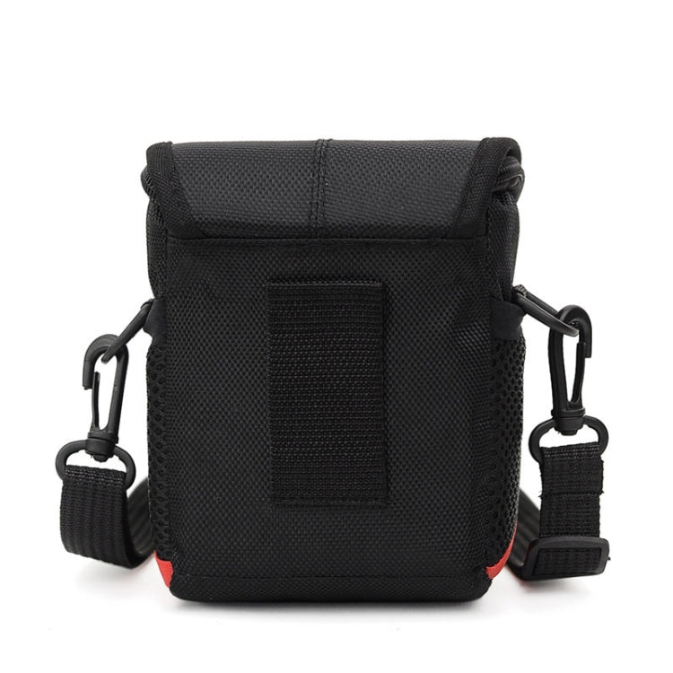 Universal Mini Digital Cloth Camera Bag with Strap, Size: 115 x 105 x 155mm(Black) by buy2fix