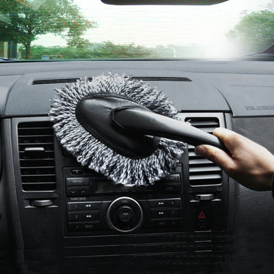 KANEED SL-915 Car Dash Duster Washable Microfiber Interior and Exterior Surface Cleaner Wax Treated Professional Detailing Tool, Size: 34 x 19cm(Grey) - Car washing supplies by KANEED | Online Shopping UK | buy2fix