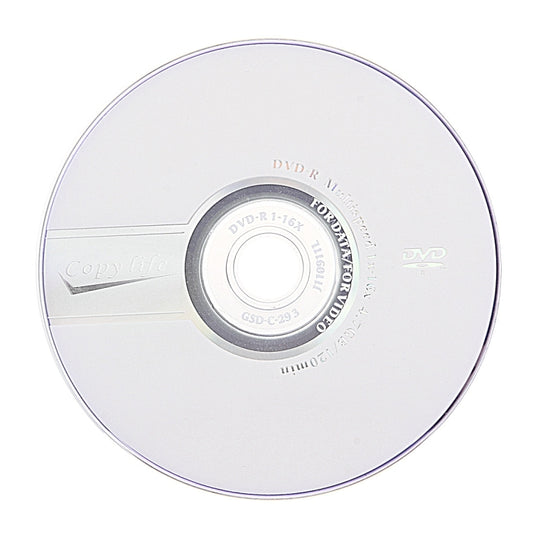 12cm Blank DVD-R, 4.7GB/120mins, Pack of 50 - Blank Disc by buy2fix | Online Shopping UK | buy2fix
