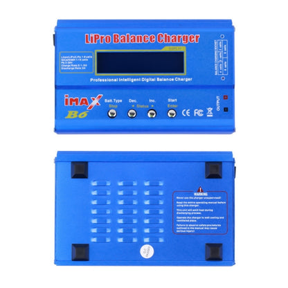 iMax B6 Digital LCD RC Lipo NiMh Battery Balance Charger(Blue) - Charger by buy2fix | Online Shopping UK | buy2fix