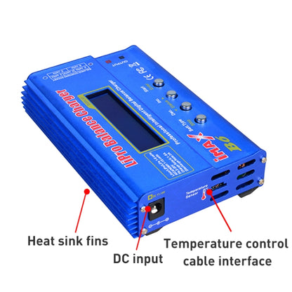 iMax B6 Digital LCD RC Lipo NiMh Battery Balance Charger(Blue) - Charger by buy2fix | Online Shopping UK | buy2fix