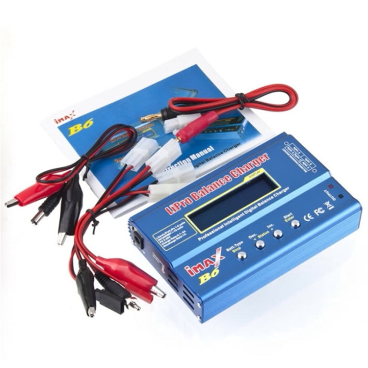 iMax B6 Digital LCD RC Lipo NiMh Battery Balance Charger(Blue) - Charger by buy2fix | Online Shopping UK | buy2fix