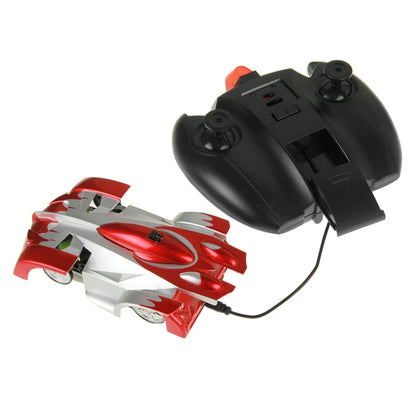 Superior Cool Infrared Control Toy Car Remote Control RC Wall Climber Car Climbing Stunt Car(Red) - RC Cars by buy2fix | Online Shopping UK | buy2fix