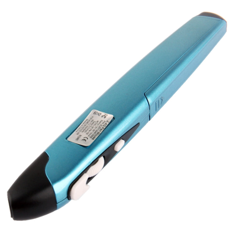 2.4GHz 500 / 1000DPI Wireless Pen Mouse with USB Mini Receiver, Transmission Distance: 10m(Blue) by buy2fix