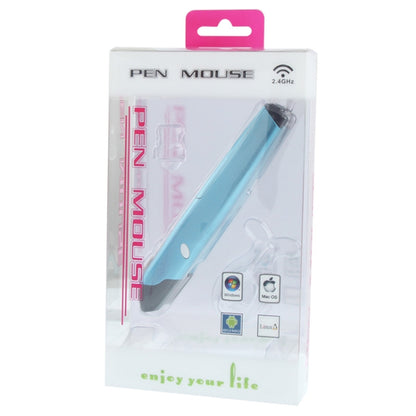 2.4GHz 500 / 1000DPI Wireless Pen Mouse with USB Mini Receiver, Transmission Distance: 10m(Blue) by buy2fix