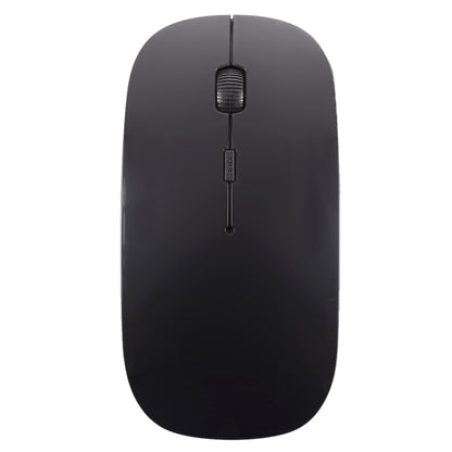 2.4GHz Wireless Ultra-thin Laser Optical Mouse with USB Mini Receiver, Plug and Play(Black) - Wireless Mice by buy2fix | Online Shopping UK | buy2fix