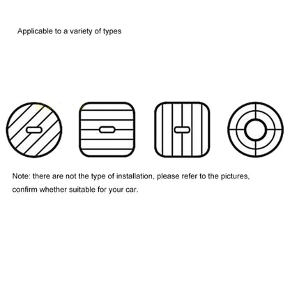 Universal Magnet Mini Car Mount Holder, For iPhone, Galaxy, Huawei, Xiaomi, Lenovo, Sony, LG, HTC and Other Smartphones by buy2fix