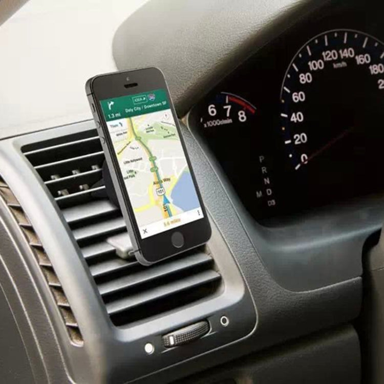 Universal Magnet Mini Car Mount Holder, For iPhone, Galaxy, Huawei, Xiaomi, Lenovo, Sony, LG, HTC and Other Smartphones by buy2fix