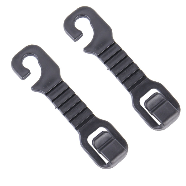 20 PCS Cleverly Plastic Pothook for Car Seat Headrest Backrest(Black) by buy2fix