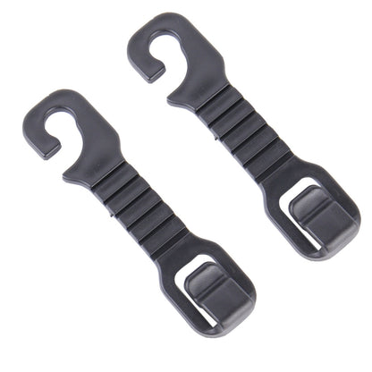 20 PCS Cleverly Plastic Pothook for Car Seat Headrest Backrest(Black) by buy2fix
