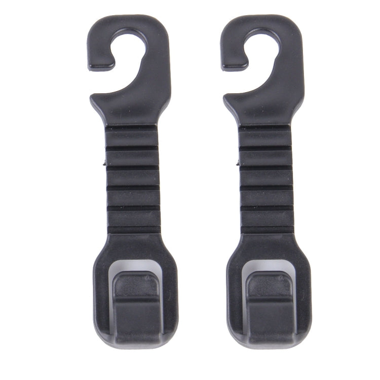 20 PCS Cleverly Plastic Pothook for Car Seat Headrest Backrest(Black) by buy2fix