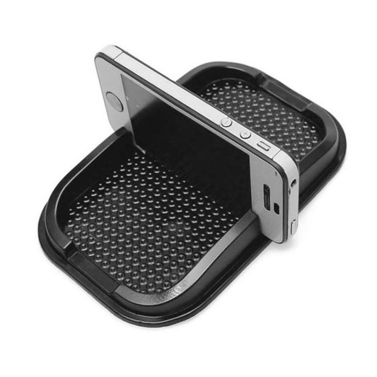 Universal Mobile Phone Car Rubber Smart Non-slip Stand Holder, For iPhone, Galaxy, Sony, Lenovo, HTC, Huawei, and other Smartphones(Black) by buy2fix