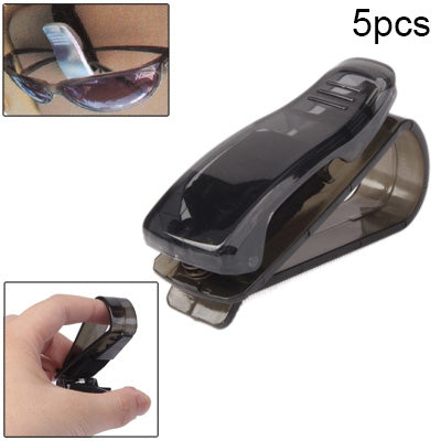 5pcs Fashion Sports Sunglasses Clip(Black) by buy2fix
