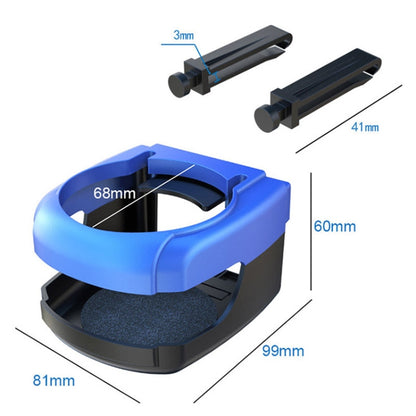 Outlet Car Drink Holder(Blue) by buy2fix