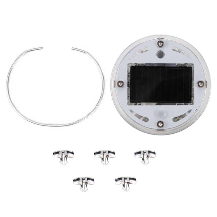 Solar Car LED Colorful Flash Wheel Waterproof lights - Decorative Lights by buy2fix | Online Shopping UK | buy2fix