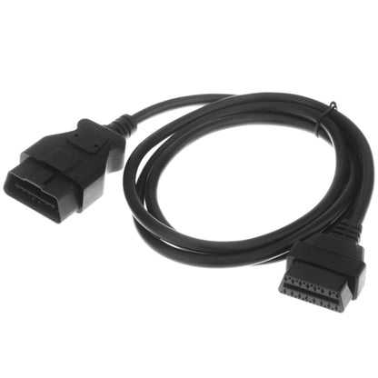 ELM327 OBDII 16 Pin to 16 Pin Bluetooth Car Diagnostic Cable, Length: 1.5m(Black) - Cables & Connectors by buy2fix | Online Shopping UK | buy2fix