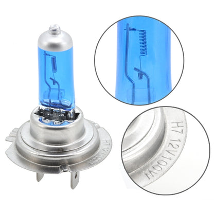 H7 Halogen Car Headlight, 2400 Lumens White Light, 12V / 100W 6000K - Halogen Lights by buy2fix | Online Shopping UK | buy2fix