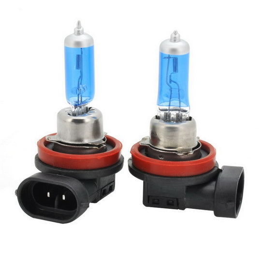 H11 Halogen Autoscheinwerfer, 2400 Lumen Weißlicht, 12V / 100W 6000K