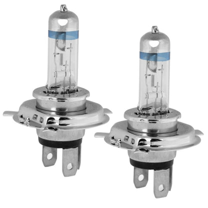 2 PCS H4 12V 60/55W P43T / 4300K / 2100lm Xenon Car Headlight Bulbs, Warm White - Halogen Lights by buy2fix | Online Shopping UK | buy2fix