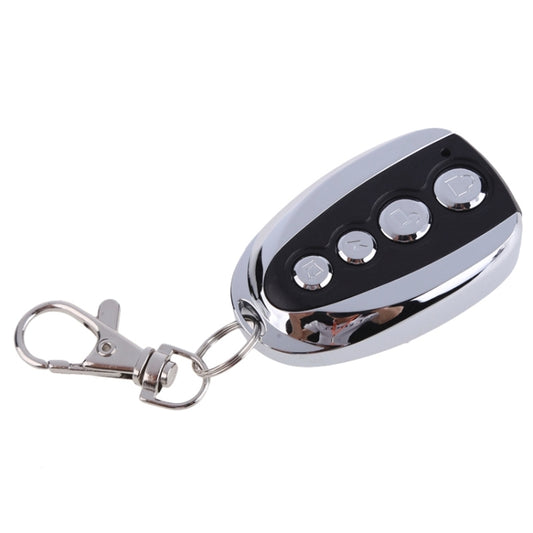 433MHz 12V Metal 4 Keys Duplicator Remote Control (Black + Silver) - Remote Control by buy2fix | Online Shopping UK | buy2fix