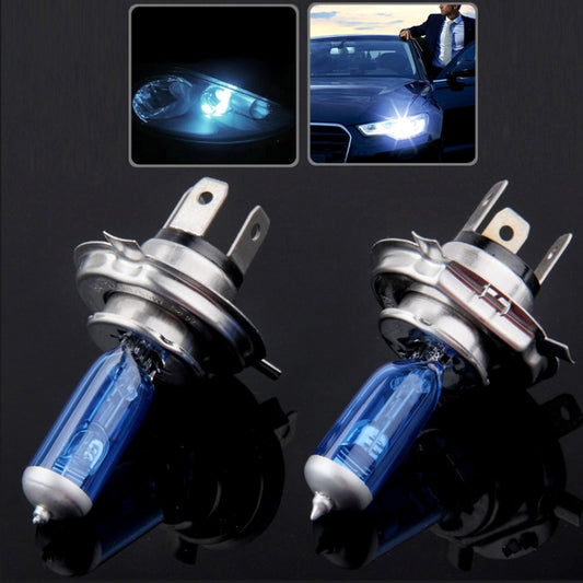 Halogen Bulb, Super White Car Headlight Bulb, 12 V / 55W, 6000K 1700 LM (Pair) - Halogen Lights by buy2fix | Online Shopping UK | buy2fix