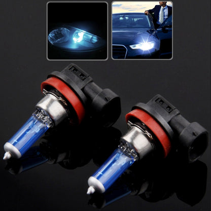 Halogen Bulb, Super White Car Headlight Bulb, 12 V / 55W, 6000K 1700 LM (Pair) - Halogen Lights by buy2fix | Online Shopping UK | buy2fix