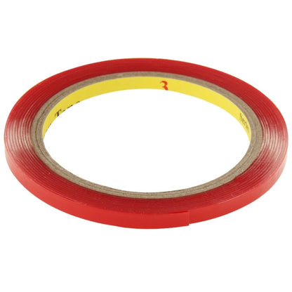 10 PCS Universal Car Transparent Double Sided Adhesive Tape, Width: 6mm(Red) by buy2fix