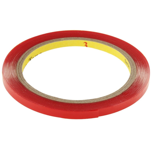 10 PCS Universal Car Transparent Double Sided Adhesive Tape, Width: 6mm(Red) by buy2fix