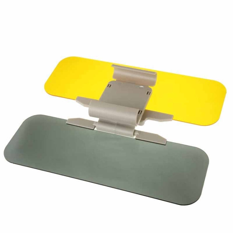 2 in 1 HD Car Anti-Glare Dazzling Goggle Day Night Vision Driving Mirror Sun Visors by buy2fix