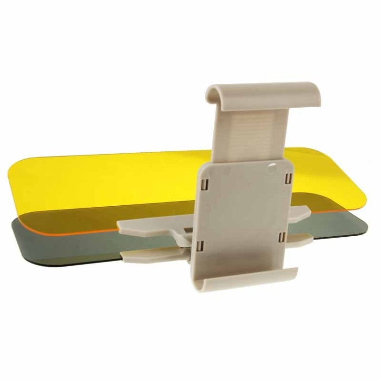 2 in 1 HD Car Anti-Glare Dazzling Goggle Day Night Vision Driving Mirror Sun Visors by buy2fix