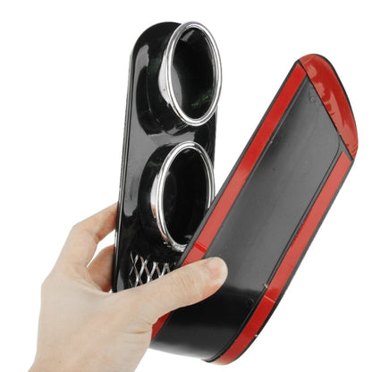 2 PCS Car Tail Pipes Exhaust Pipe Decorative Sticker(Black) by buy2fix