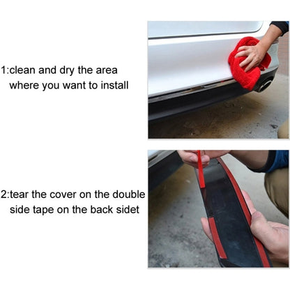 2 PCS Car Tail Pipes Exhaust Pipe Decorative Sticker(Black) by buy2fix