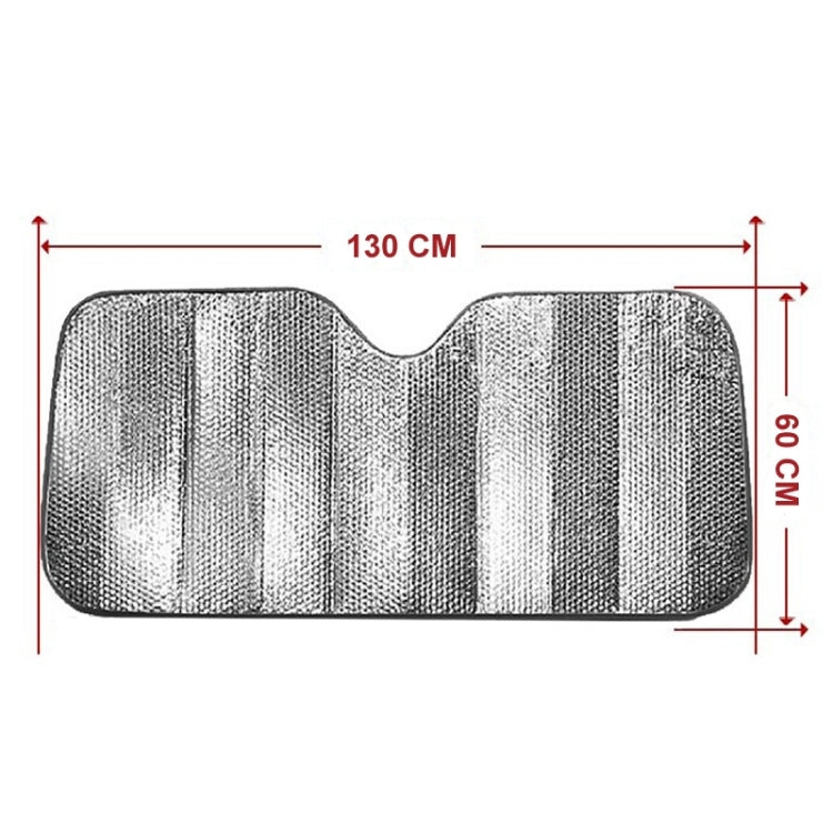 Foldable Car Back Windshield Sunscreen Foil, Size: 125 x 60 cm by buy2fix