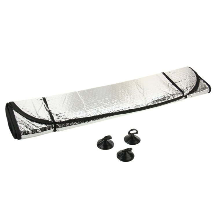 Foldable Car Back Windshield Sunscreen Foil, Size: 125 x 60 cm by buy2fix