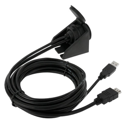 USB 2.0 & HDMI (Type-A) Male to Female Extension Cable, Length: 2m - DIY Cables by buy2fix | Online Shopping UK | buy2fix